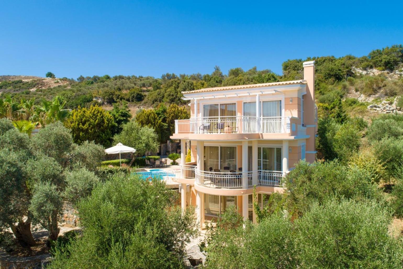 Villa Asimenia Ajía Triáda Kültér fotó